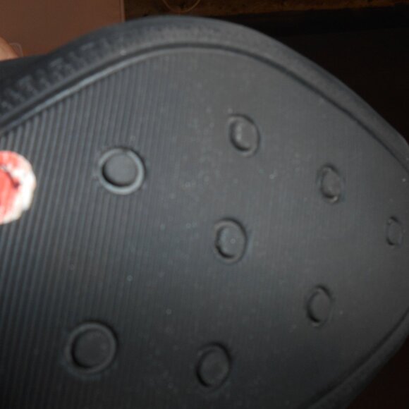 LIFESTRIDE BLACK SUEDE OPEN TOE HIGH HEEL SHOE SIZE 7.5 - Picture 5 of 7